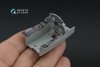 Quinta Studio QDS-32181 F-104S-ASA 3D-Printed coloured Interior on decal paper (Italeri) (small version) 1/32